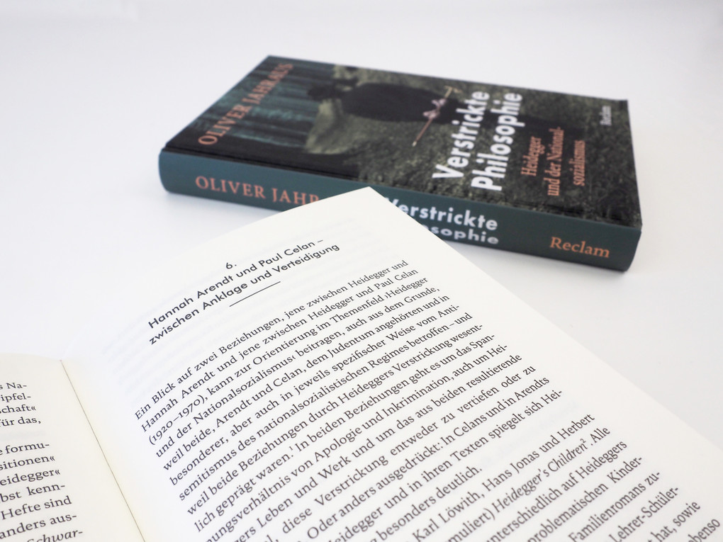 Weitere Ansicht: Verstrickte Philosophie. Heidegger und der Nationalsozialismus | Oliver Jahraus