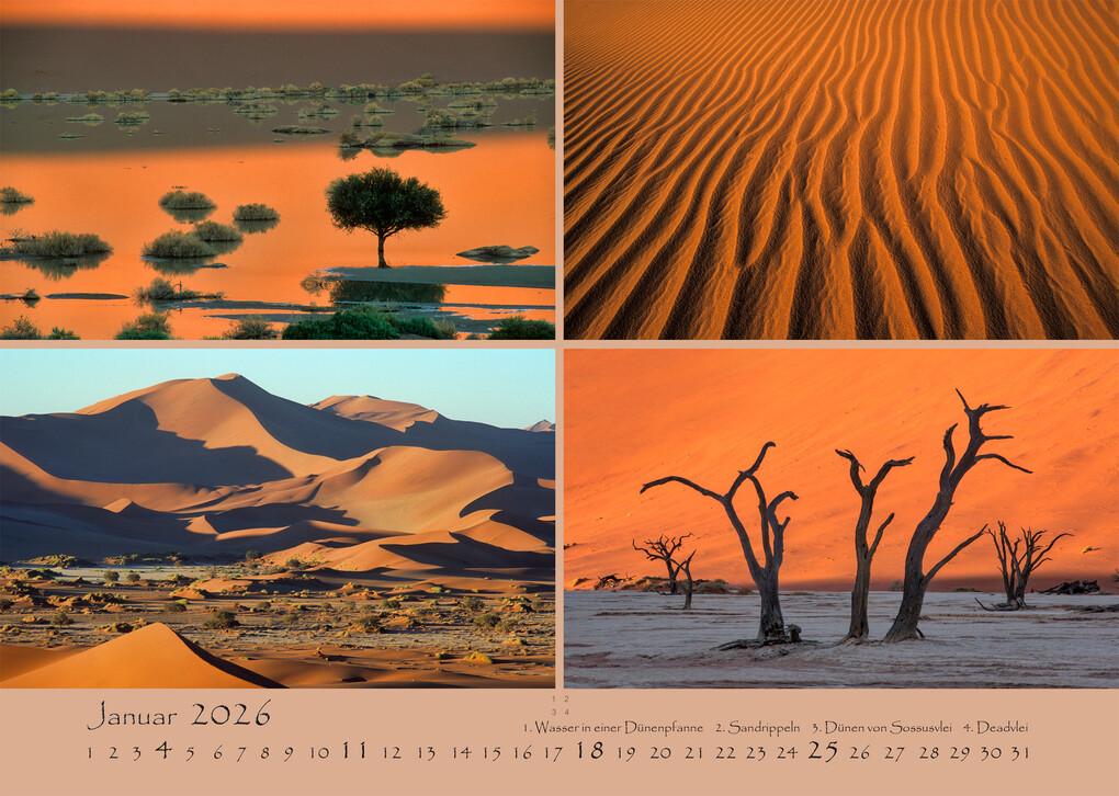 Weitere Ansicht: NAMIBIA - MAGIE DES LICHTS 2026