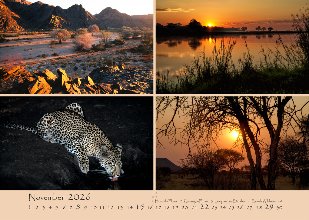 Weitere Ansicht: NAMIBIA - MAGIE DES LICHTS 2026