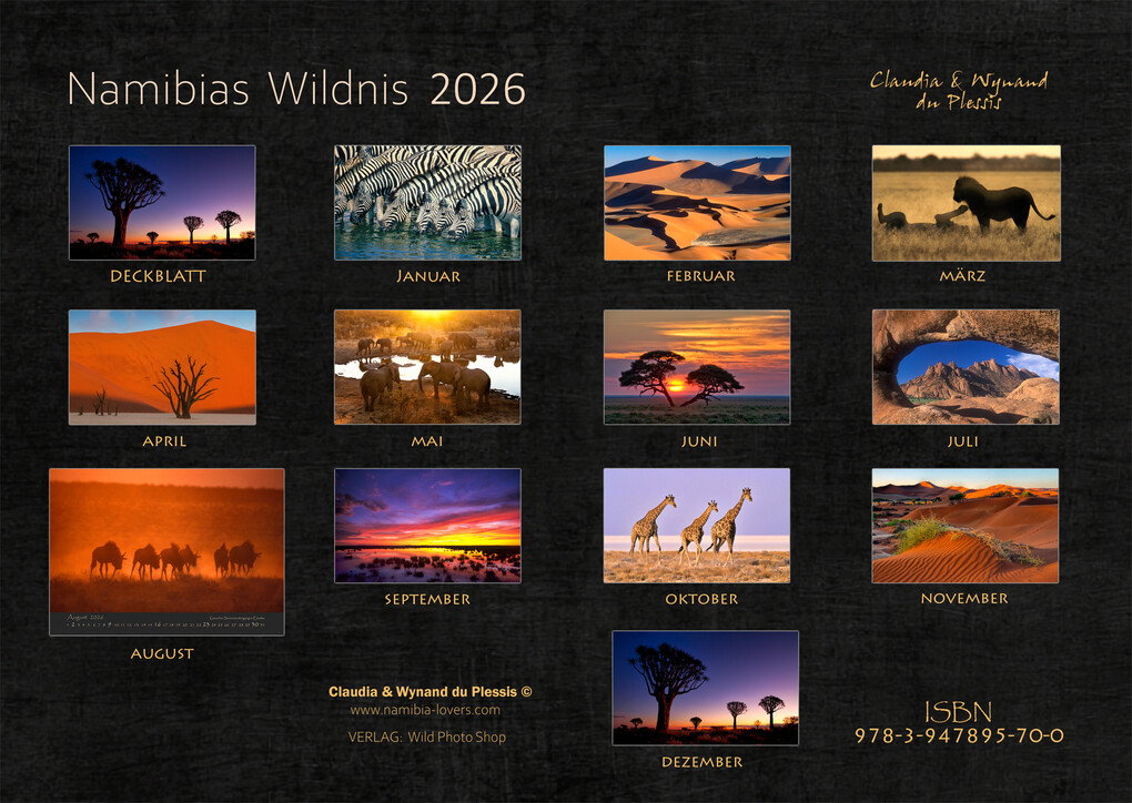 Weitere Ansicht: NAMIBIAS WILDNIS 2026
