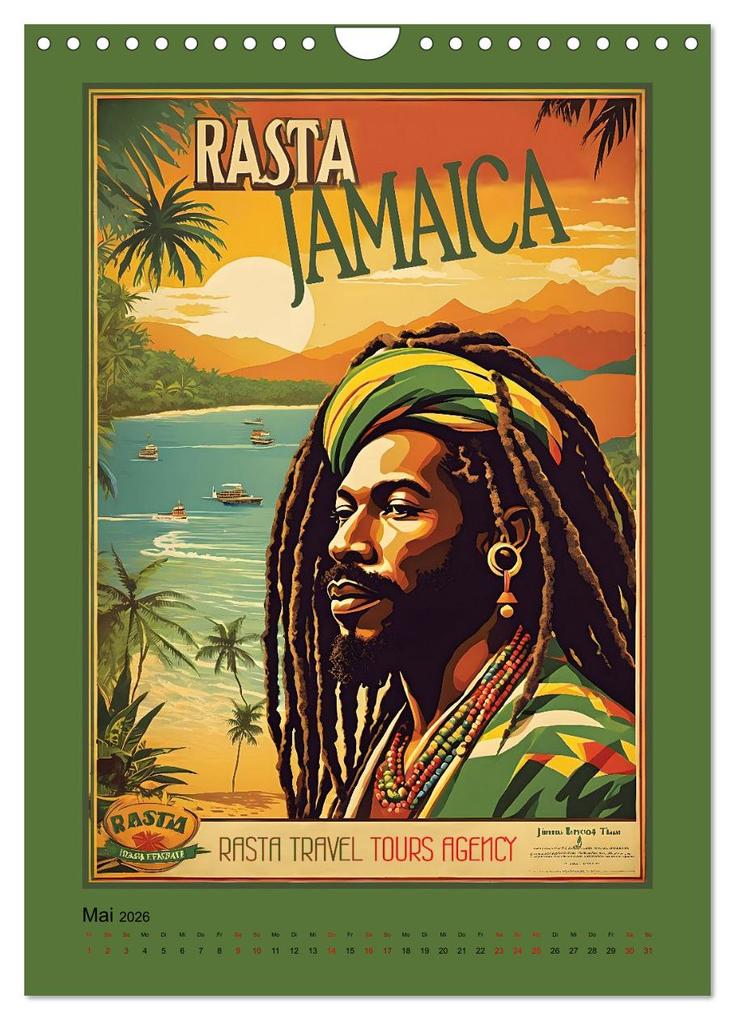 Weitere Ansicht: Exotic Travel Poster - nostalgische Abenteuerreisen um die Welt (Wandkalender 2026 DIN A4 hoch), CALVENDO Monatskalender | Renate Utz, Calvendo