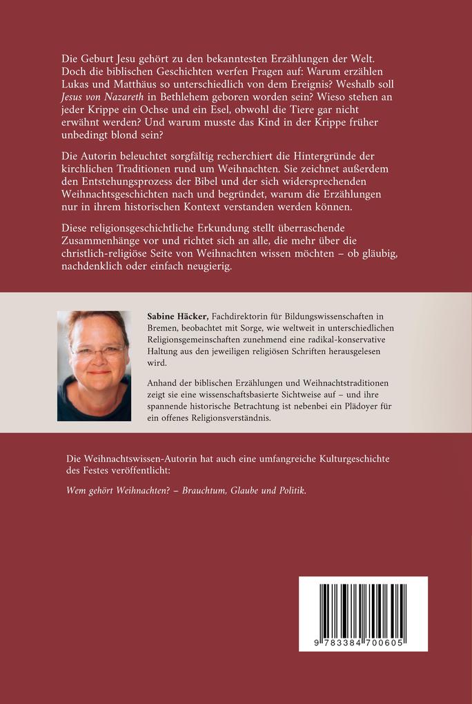 Weitere Ansicht: Wie wurde Weihnachten erfunden? | Sabine Häcker