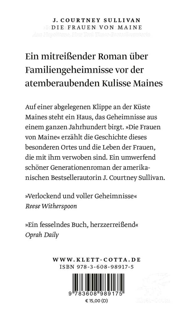 Weitere Ansicht: Die Frauen von Maine | J. Courtney Sullivan