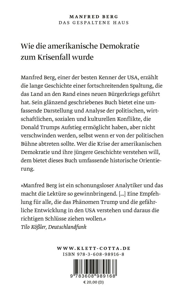 Weitere Ansicht: Das gespaltene Haus | Manfred Berg