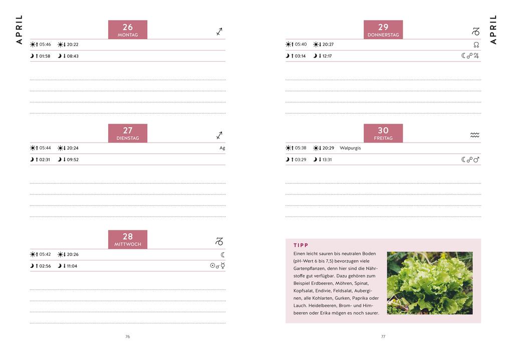 Weitere Ansicht: Mein Gartenkalender 2027 | Wolf-Dieter Storl