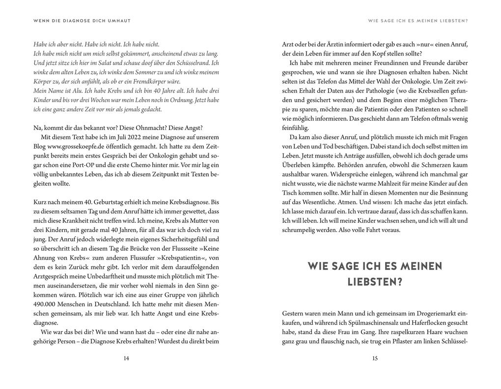 Weitere Ansicht: Meine Familie, der Krebs und ich | Alu Kitzerow