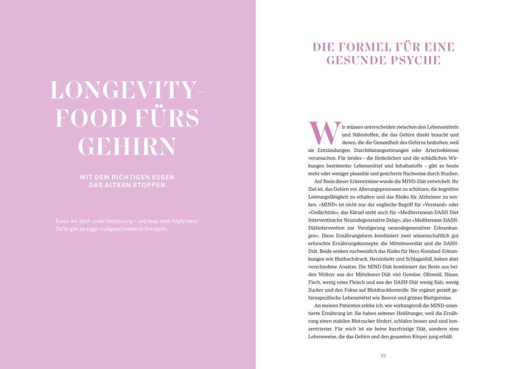 Weitere Ansicht: Die Longevity-Food-Formel für das Gehirn | Matthias Riedl