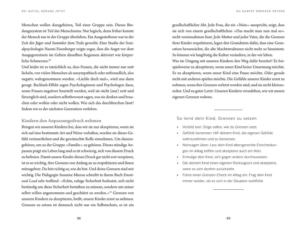 Weitere Ansicht: Sei mutig, gerade jetzt | Nathalie Klüver