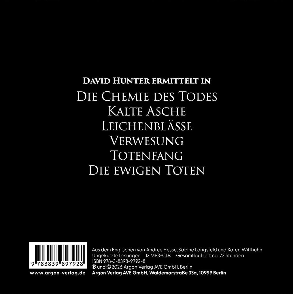 Weitere Ansicht: David Hunter - Die Platin-Box | Simon Beckett