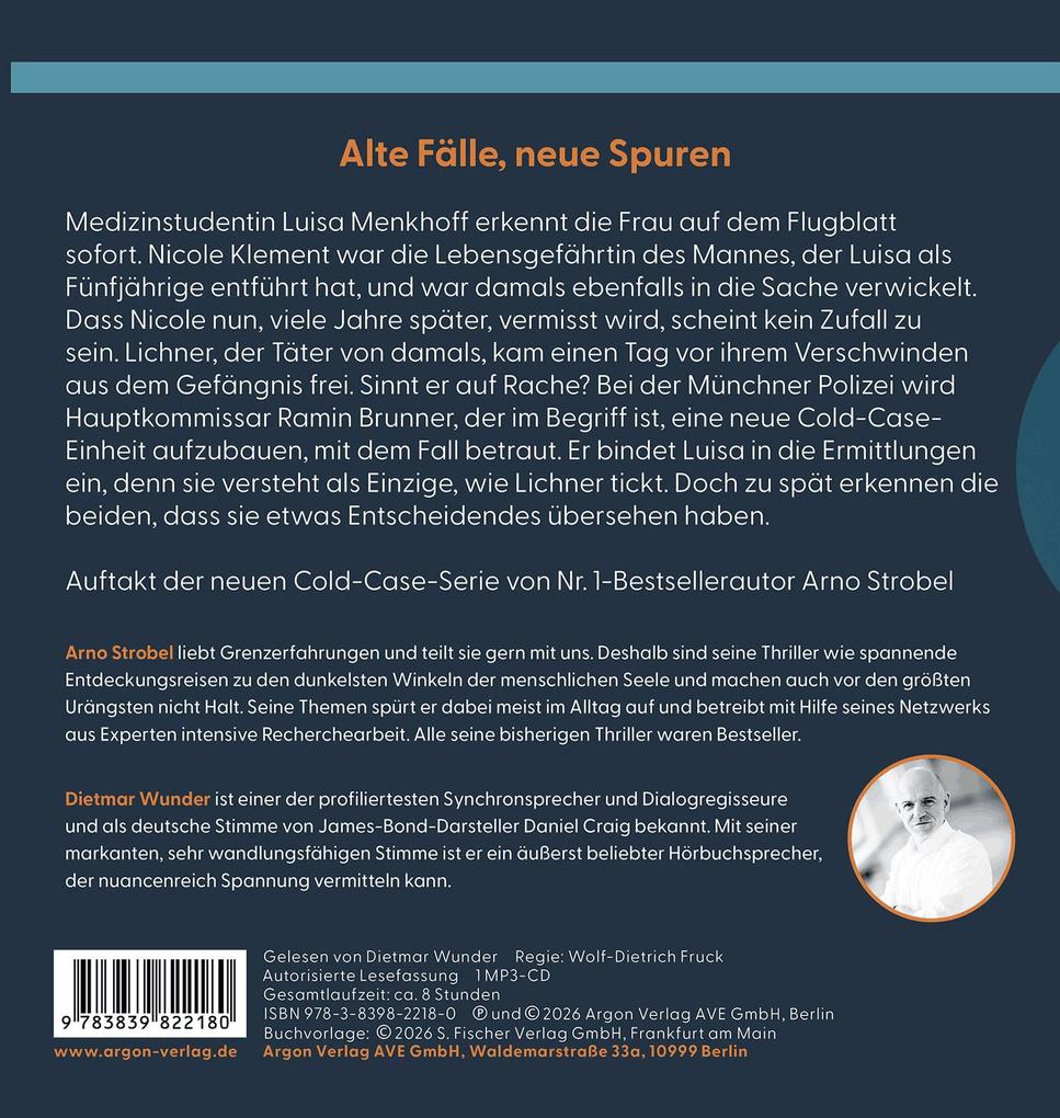 Weitere Ansicht: Ungelöst - Die erste Zeugin | Arno Strobel