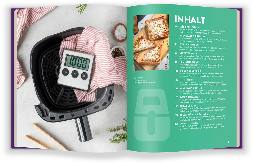 Weitere Ansicht: AIR FRYER 100 x schnell | Redaktion Air Fryer