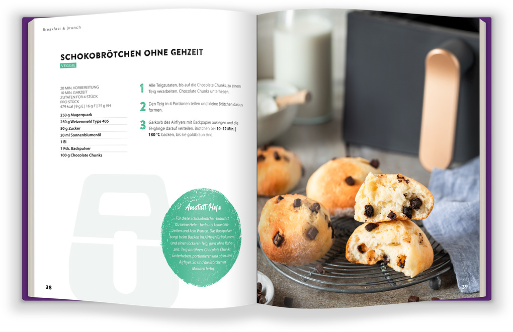 Weitere Ansicht: AIR FRYER 100 x schnell | Redaktion Air Fryer