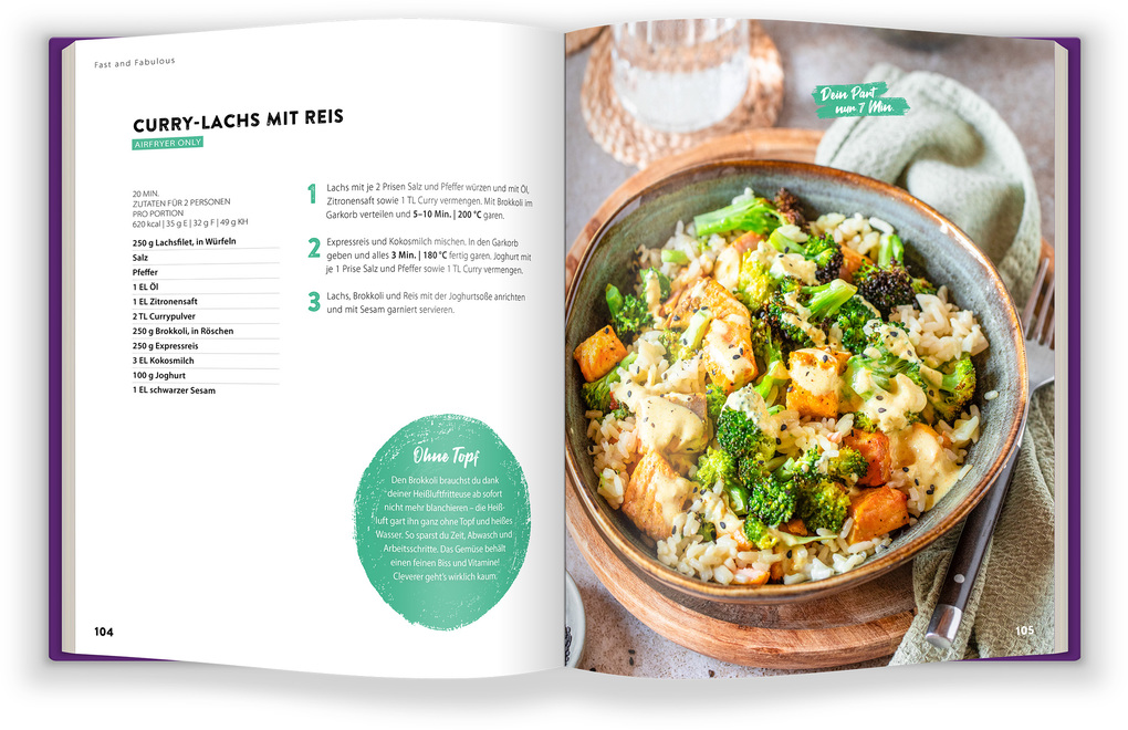 Weitere Ansicht: AIR FRYER 100 x schnell | Redaktion Air Fryer