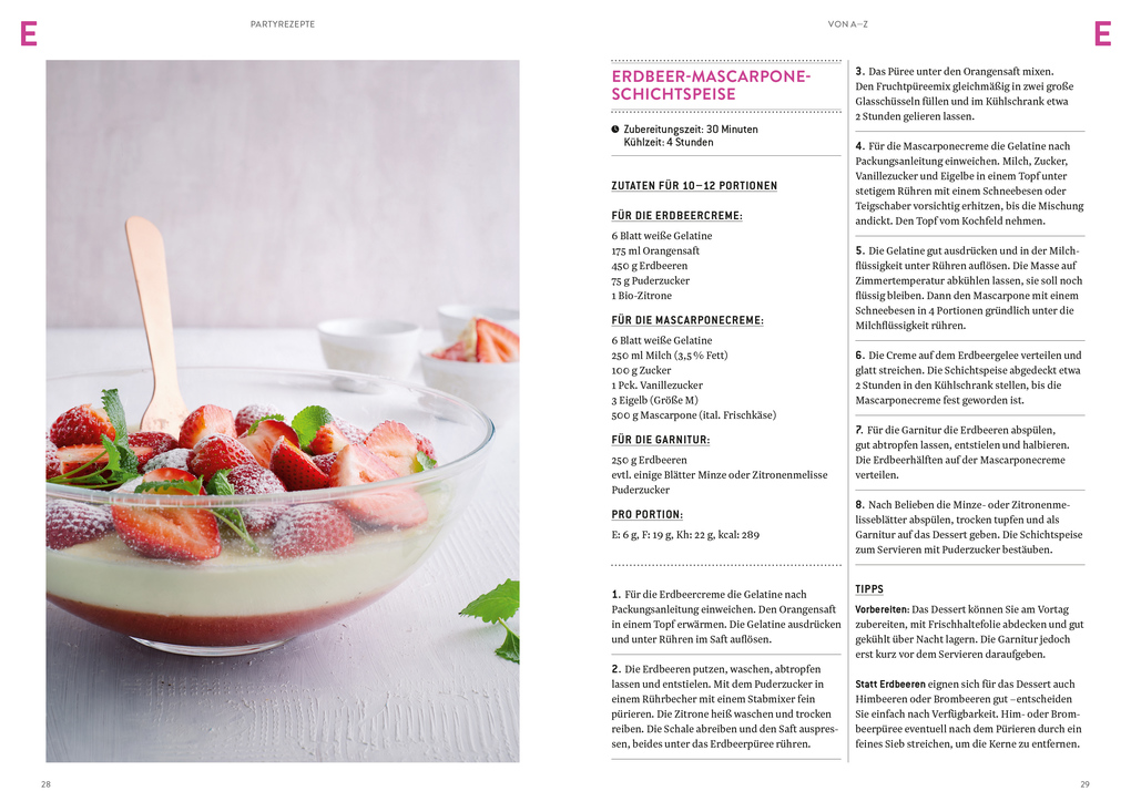 Weitere Ansicht: Partyrezepte von A-Z | Oetker Verlag