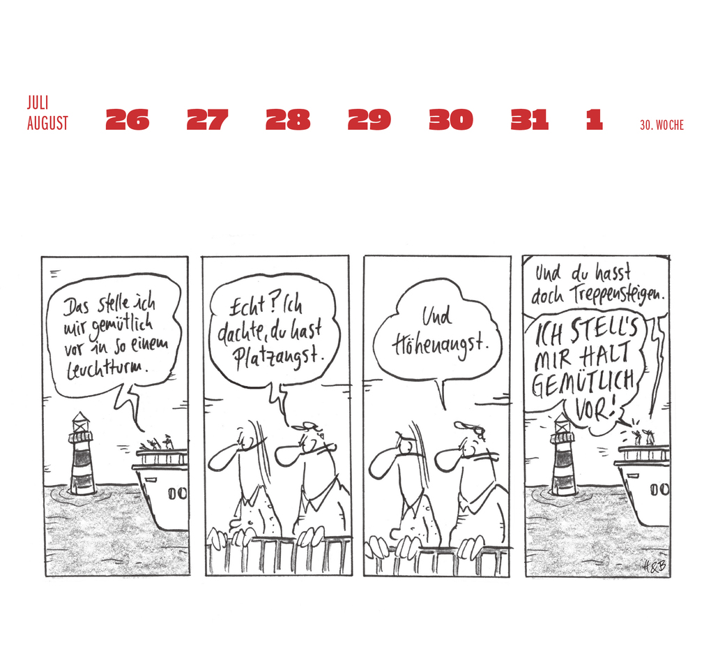 Weitere Ansicht: Hauck & Bauer Postkartenkalender 2027 | Dominik Bauer