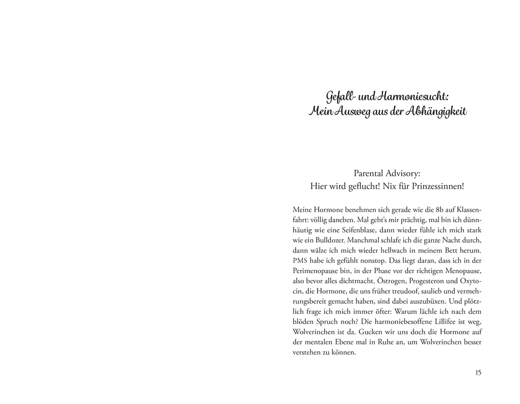 Weitere Ansicht: Bin in der Lebensmitte. Komme klar. | Tanja Mairhofer