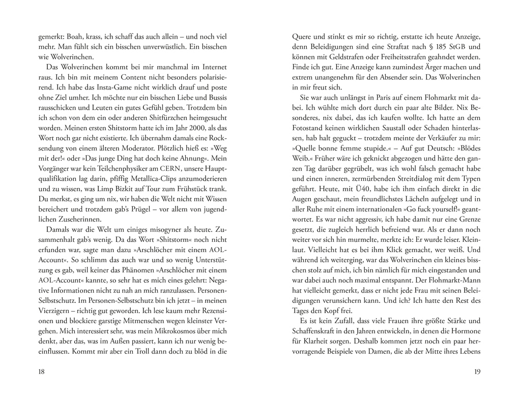 Weitere Ansicht: Bin in der Lebensmitte. Komme klar. | Tanja Mairhofer