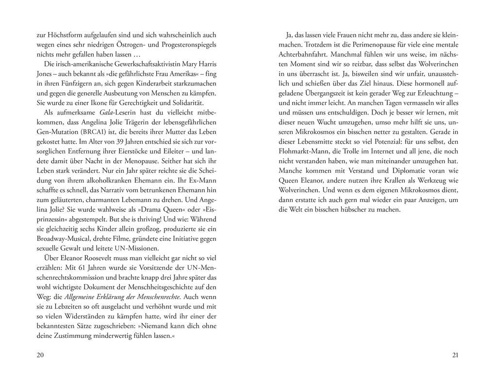 Weitere Ansicht: Bin in der Lebensmitte. Komme klar. | Tanja Mairhofer