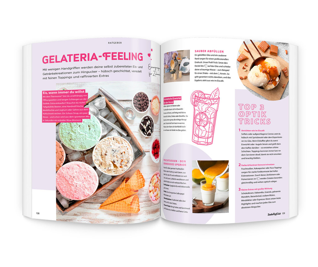 Weitere Ansicht: Zaubertopf Einfach lecker! EISCREME | Redaktion ZauberTopf