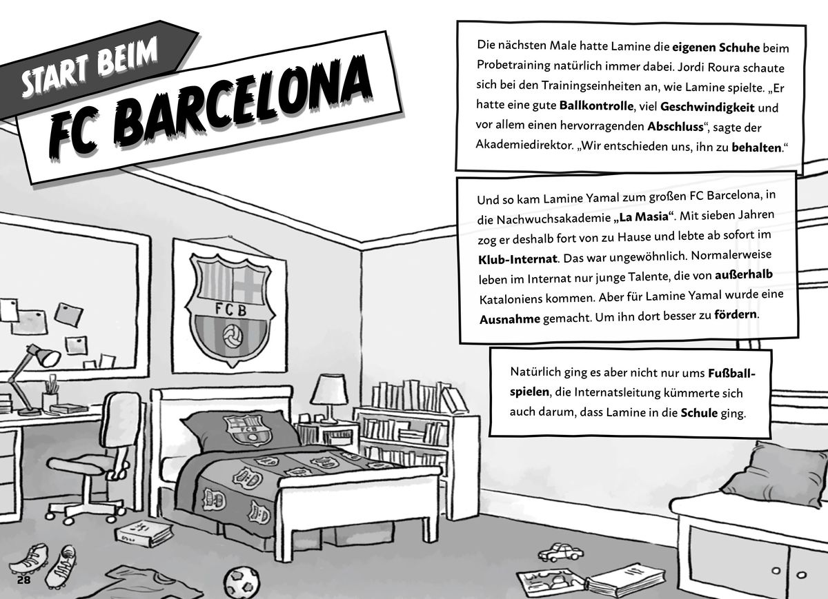 Weitere Ansicht: Mein Fußballheld Lamine Yamal - Seine Geschichte, seine Spiele, seine Rekorde | Florian Kinast