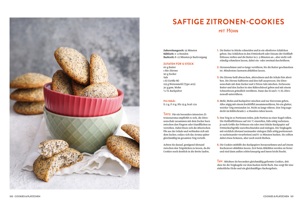 Weitere Ansicht: Heißluftfritteuse backen | Oetker Verlag