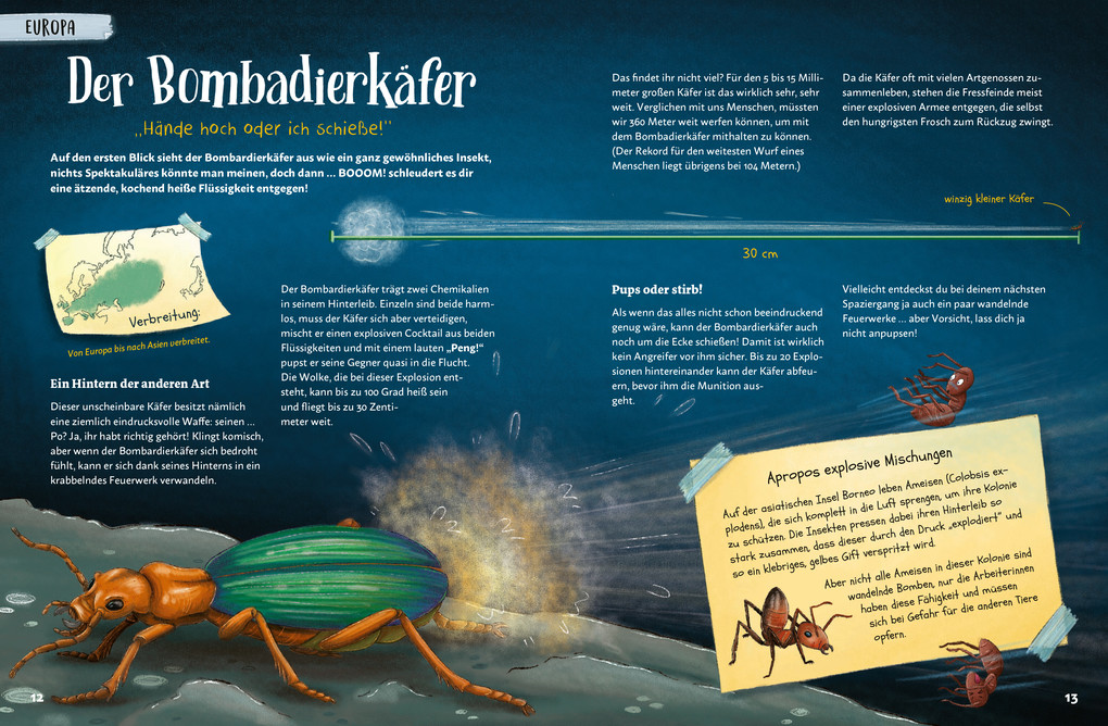 Weitere Ansicht: Stacheln, Schleim & spitze Zähne! Mein Bestiarium der außergewöhnlichen Tiere | Laura Tschorn