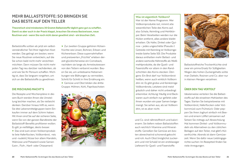 Weitere Ansicht: Mein Ballaststoff-Masterplan | Viola Andresen