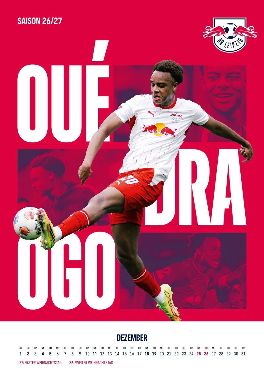 Weitere Ansicht: RB Leipzig 2027 - Fankalender