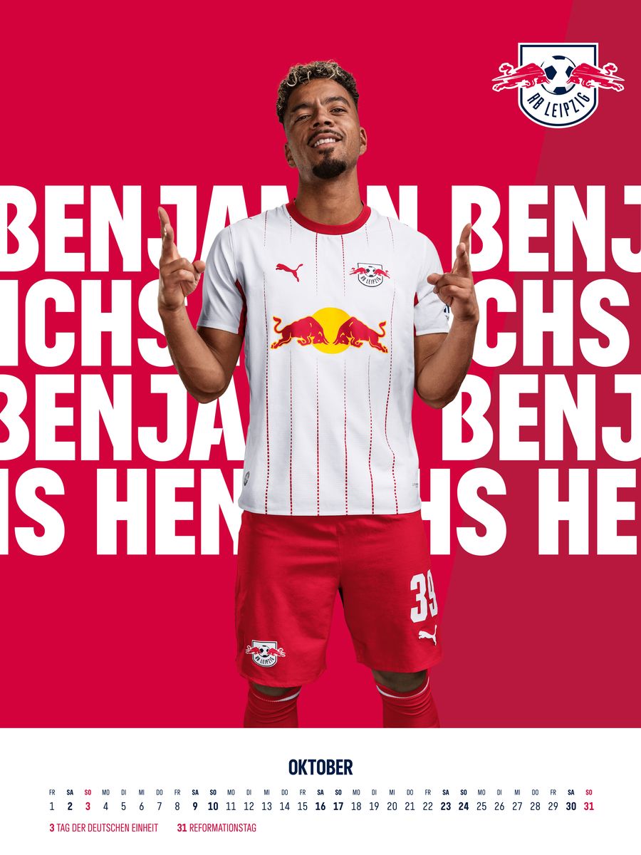 Weitere Ansicht: RB Leipzig 2027 - Posterkalender