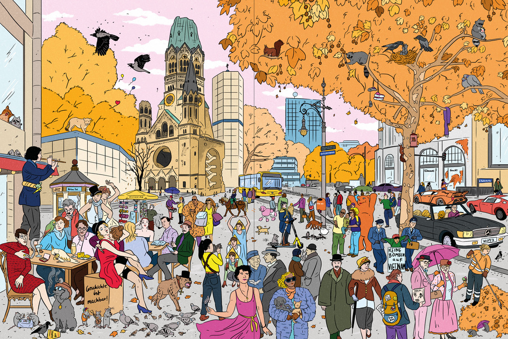 Weitere Ansicht: Dit is Berlin. Das Wimmelbuch | Patrick Oelze, Laura Breiling