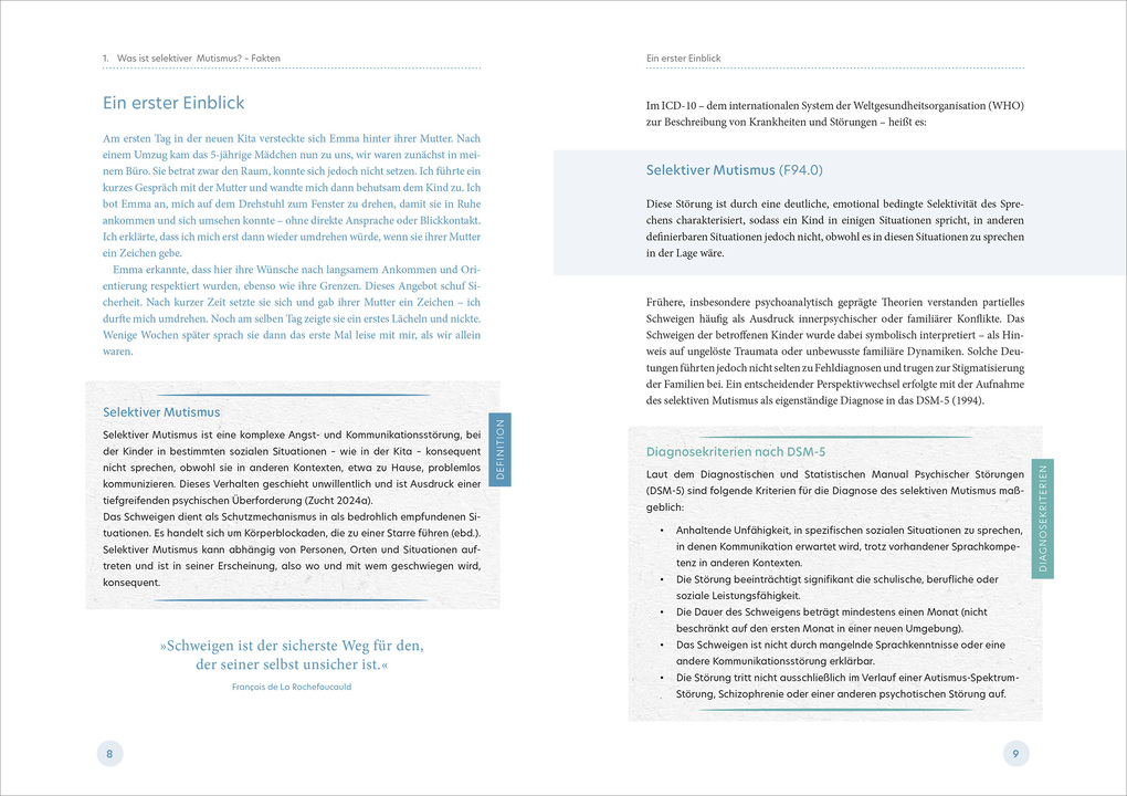 Weitere Ansicht: Selektiver Mutismus in der Kita | Pia Zucht