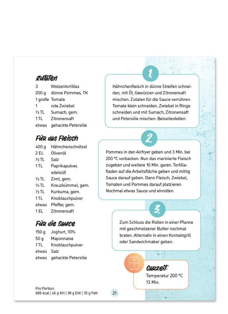 Weitere Ansicht: Lieblingsgerichte aus dem Airfryer | Corinna Wild