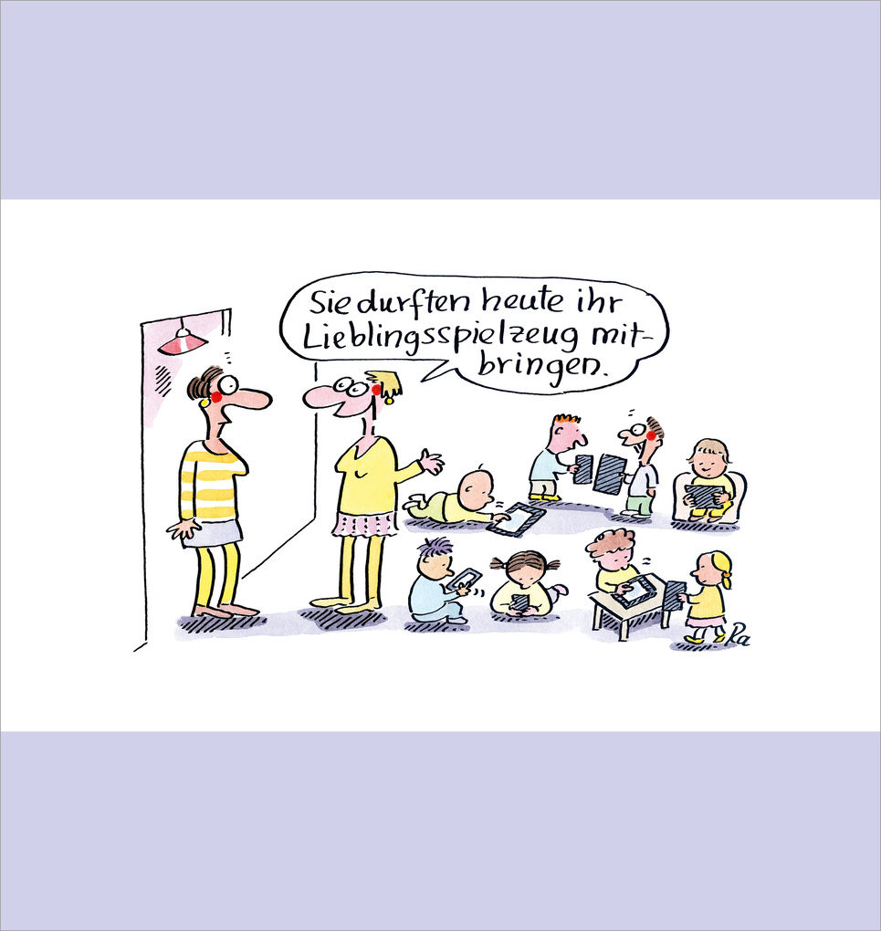 Weitere Ansicht: Kita-Cartoons. Der Immer-Jetzt-Kalender | Renate Alf