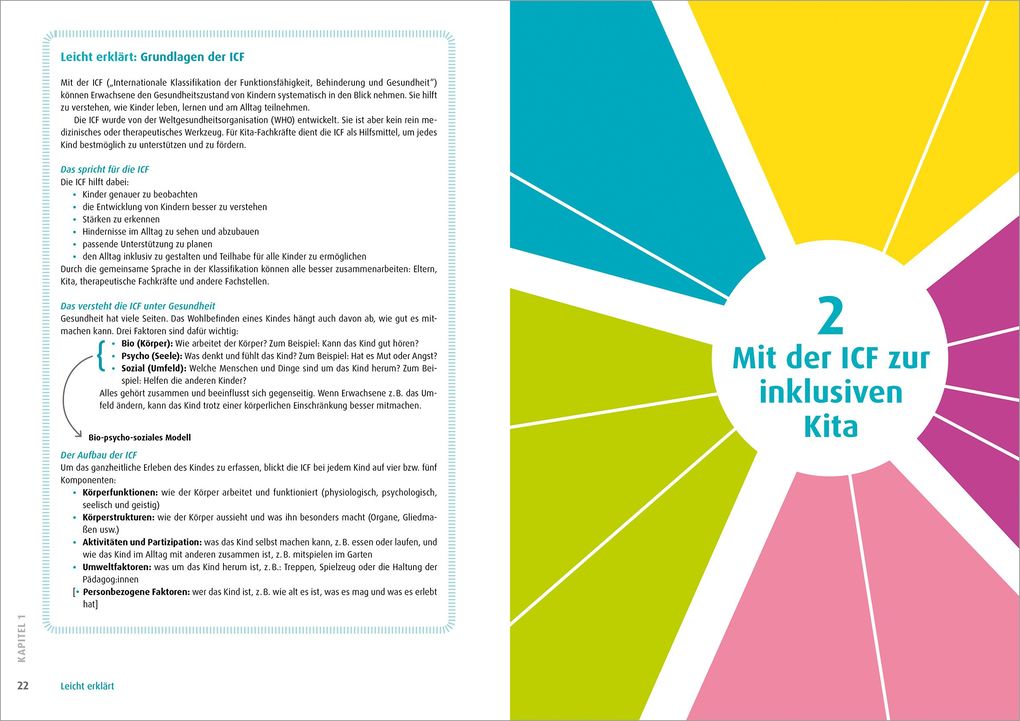 Weitere Ansicht: ICF in der Kita | Astrid Leska, Theresa Lill