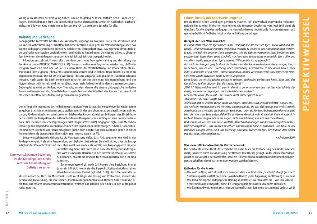 Weitere Ansicht: ICF in der Kita | Astrid Leska, Theresa Lill