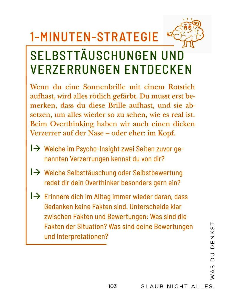 Weitere Ansicht: Die 1-Minuten-Strategie gegen Overthinking | Matthias Hammer