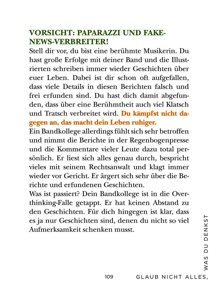 Weitere Ansicht: Die 1-Minuten-Strategie gegen Overthinking | Matthias Hammer