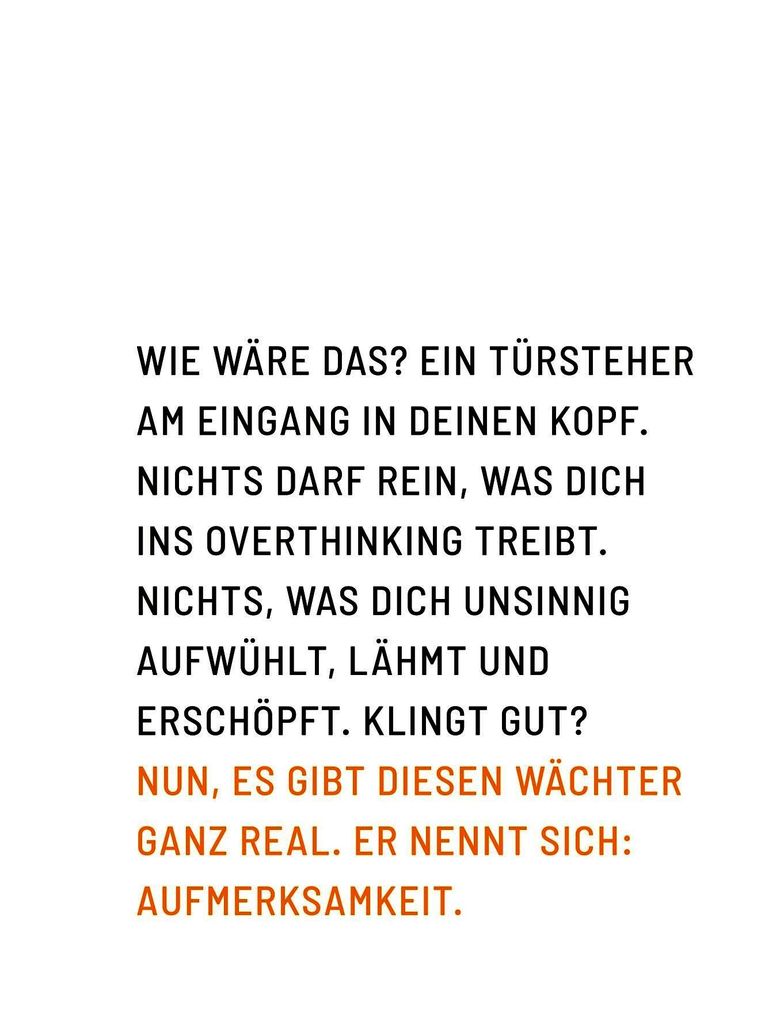 Weitere Ansicht: Die 1-Minuten-Strategie gegen Overthinking | Matthias Hammer