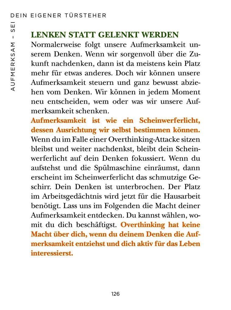 Weitere Ansicht: Die 1-Minuten-Strategie gegen Overthinking | Matthias Hammer