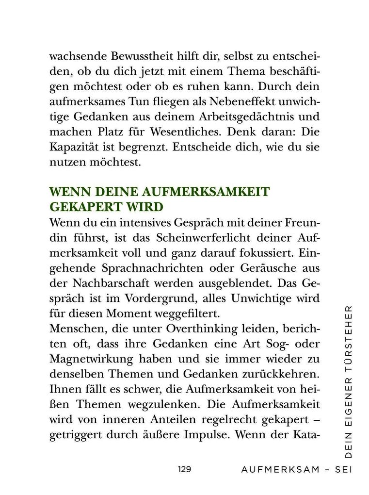 Weitere Ansicht: Die 1-Minuten-Strategie gegen Overthinking | Matthias Hammer