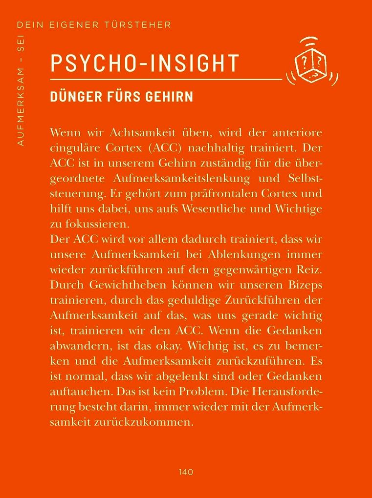 Weitere Ansicht: Die 1-Minuten-Strategie gegen Overthinking | Matthias Hammer