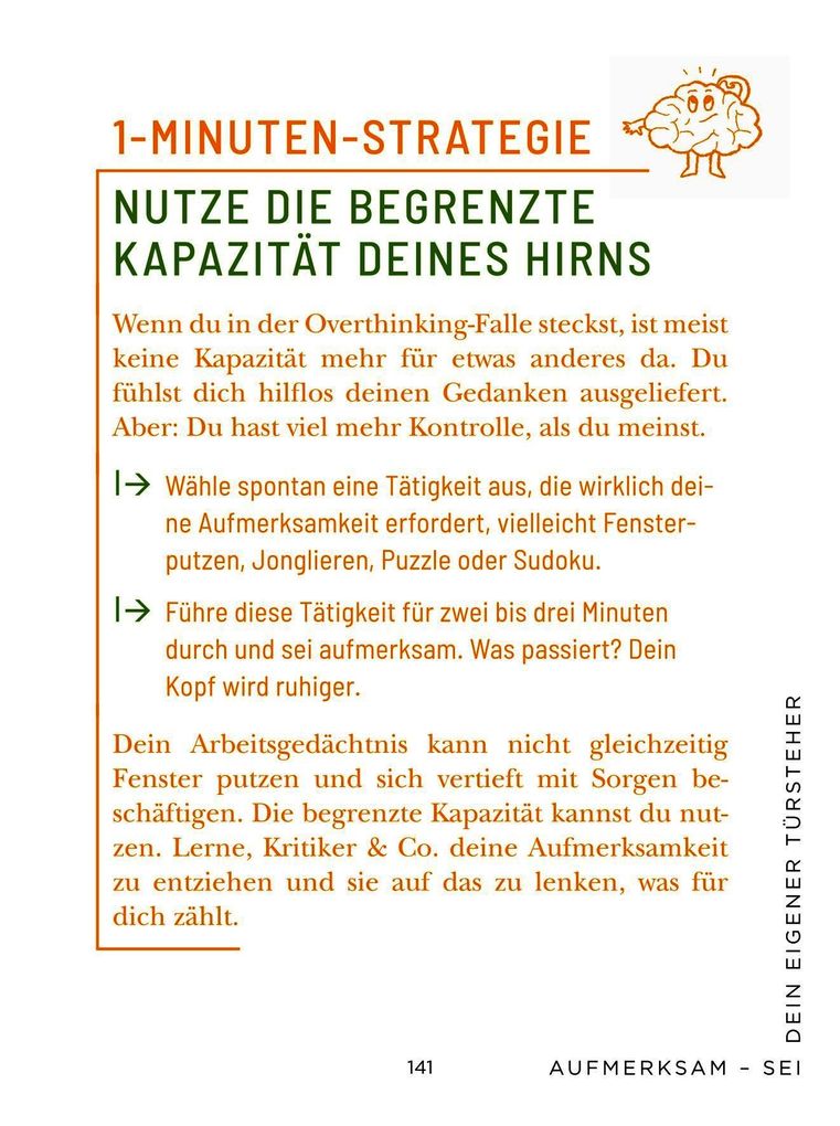 Weitere Ansicht: Die 1-Minuten-Strategie gegen Overthinking | Matthias Hammer