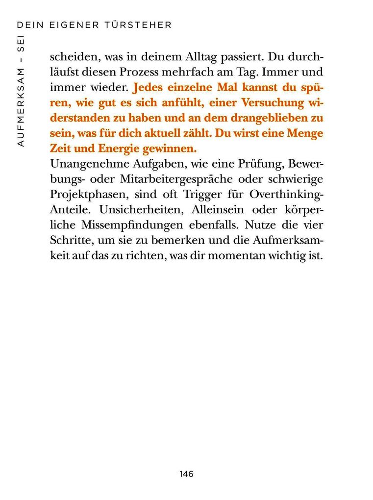 Weitere Ansicht: Die 1-Minuten-Strategie gegen Overthinking | Matthias Hammer