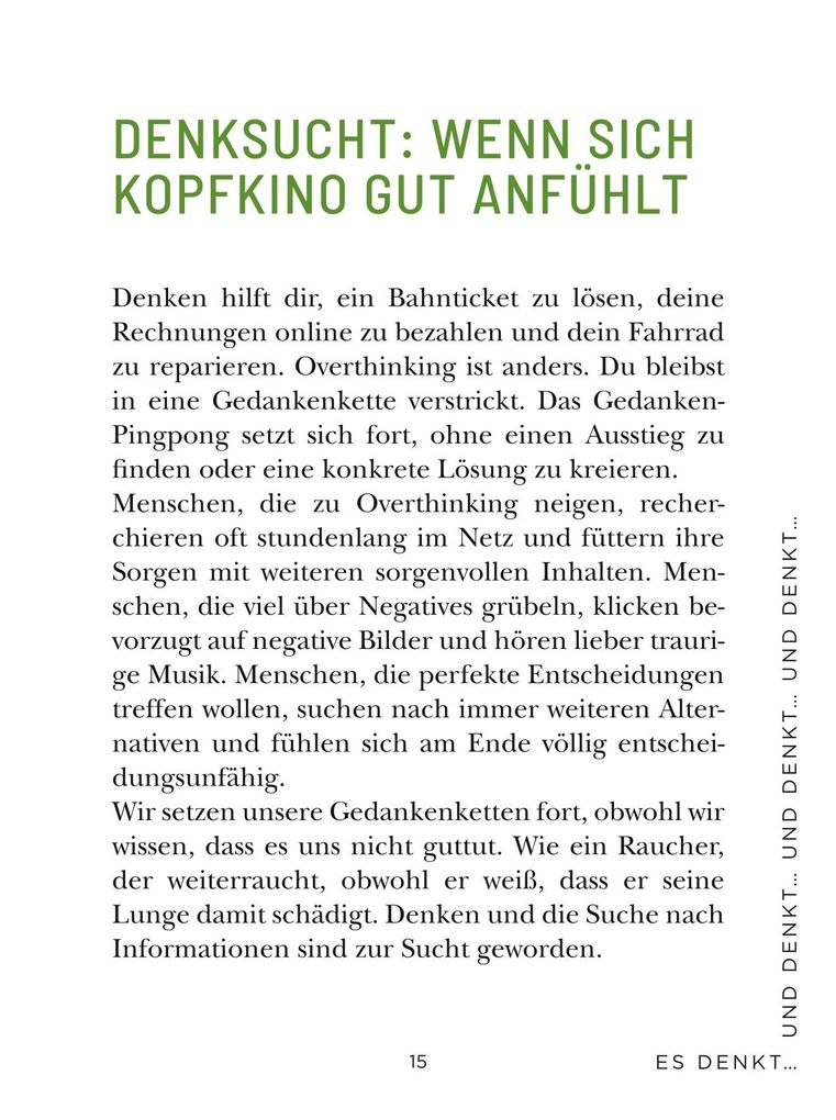 Weitere Ansicht: Die 1-Minuten-Strategie gegen Overthinking | Matthias Hammer