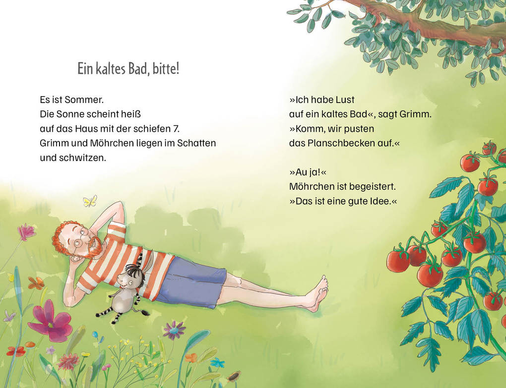 Weitere Ansicht: Grimm und Möhrchen machen das Seepferdchen | Stephanie Schneider