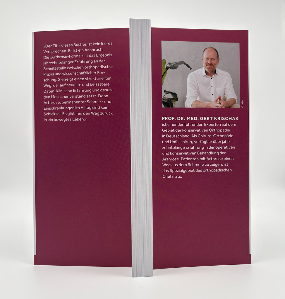 Weitere Ansicht: Die Arthrose-Formel | Gert Krischak