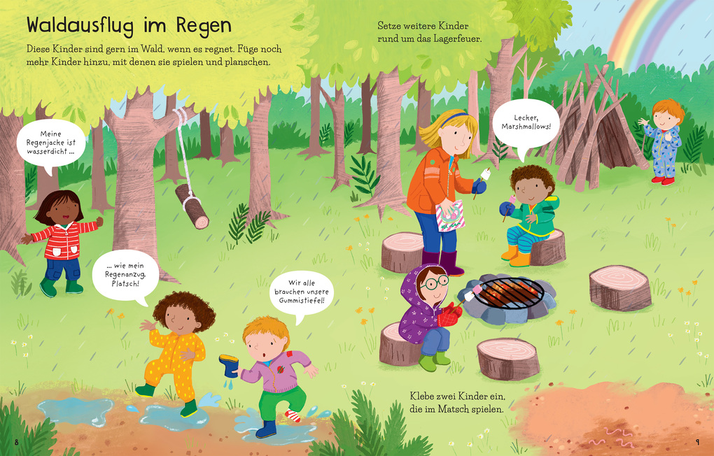 Weitere Ansicht: Mein erstes Stickerbuch: Ich ziehe mich an | Jessica Greenwell