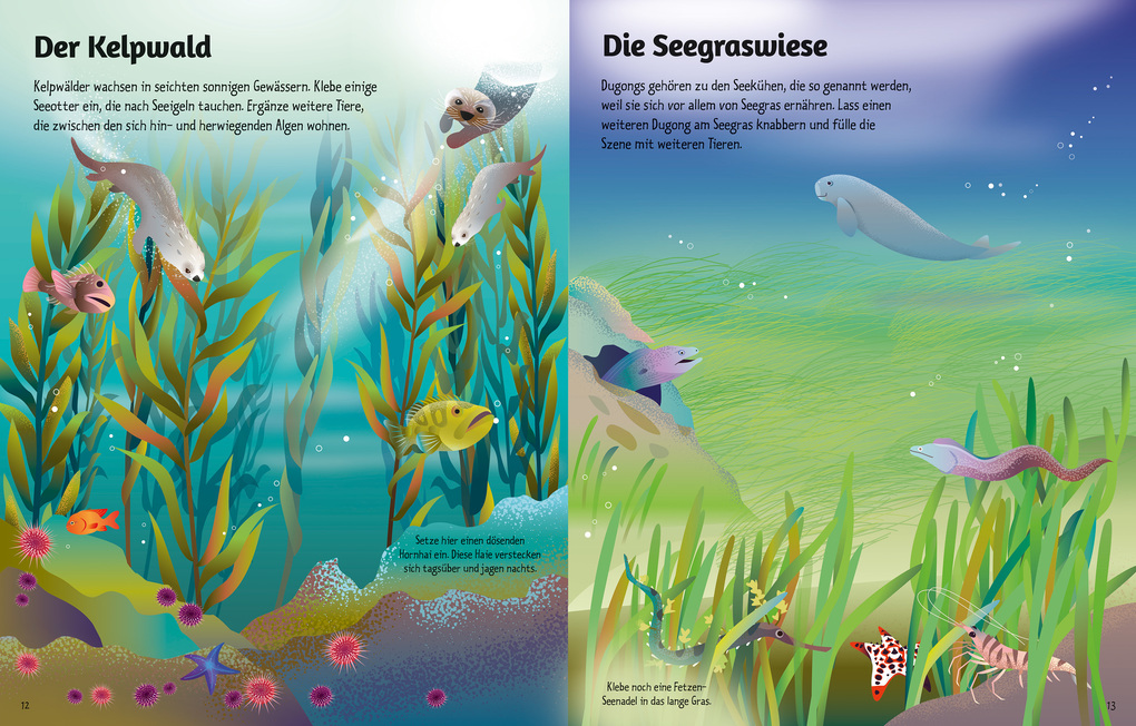 Weitere Ansicht: Mein erstes Stickerbuch: Leben im Meer | Alice Beecham