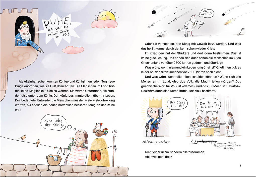 Weitere Ansicht: Warum haben wir keinen König? - Kinderfragen zur Demokratie verständlich erklärt | Jonna Struwe