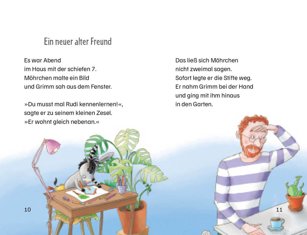 Weitere Ansicht: Grimm und Möhrchen düsen los | Stephanie Schneider